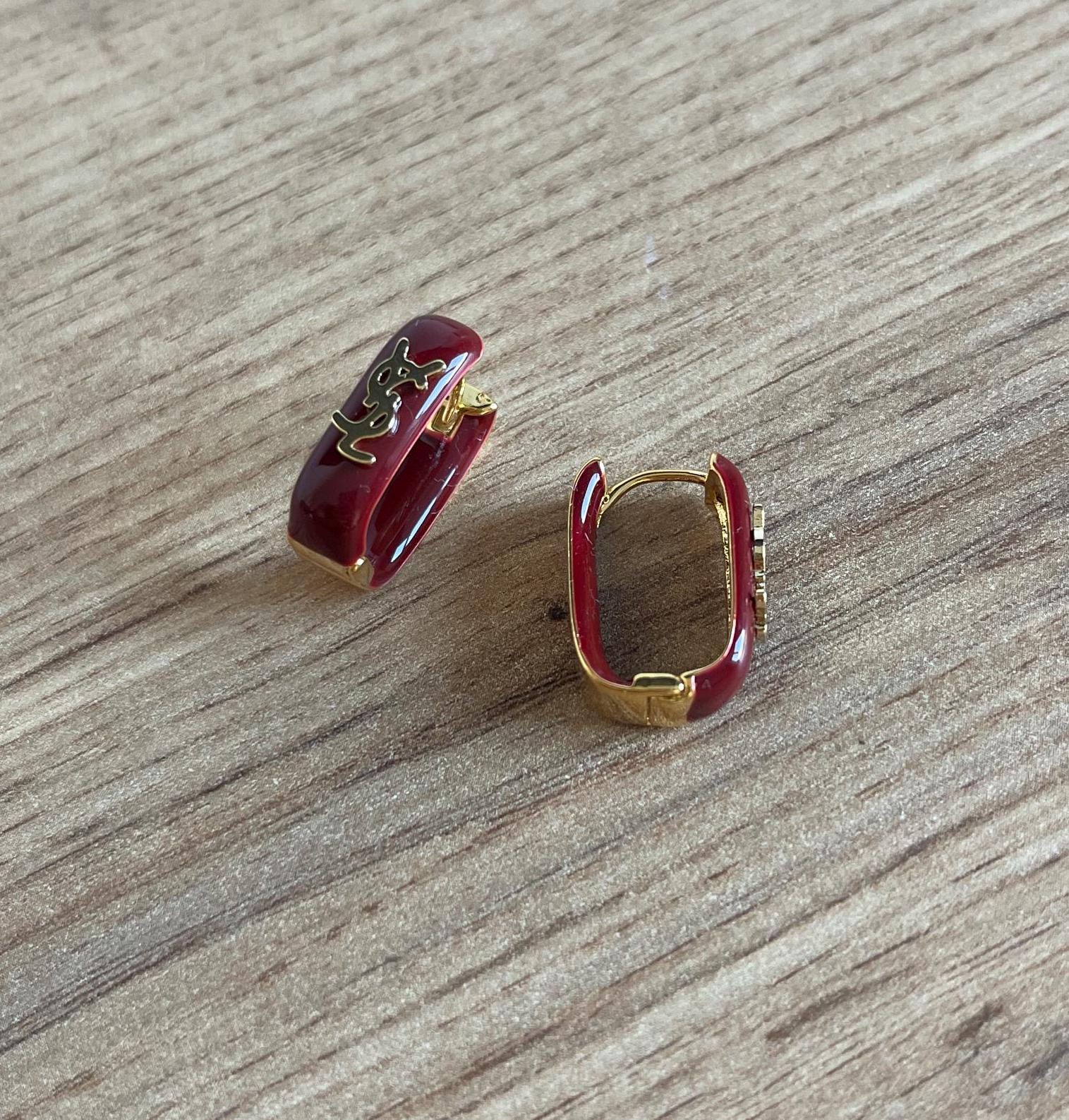 Vintage ysl earrings - Etsy 日本