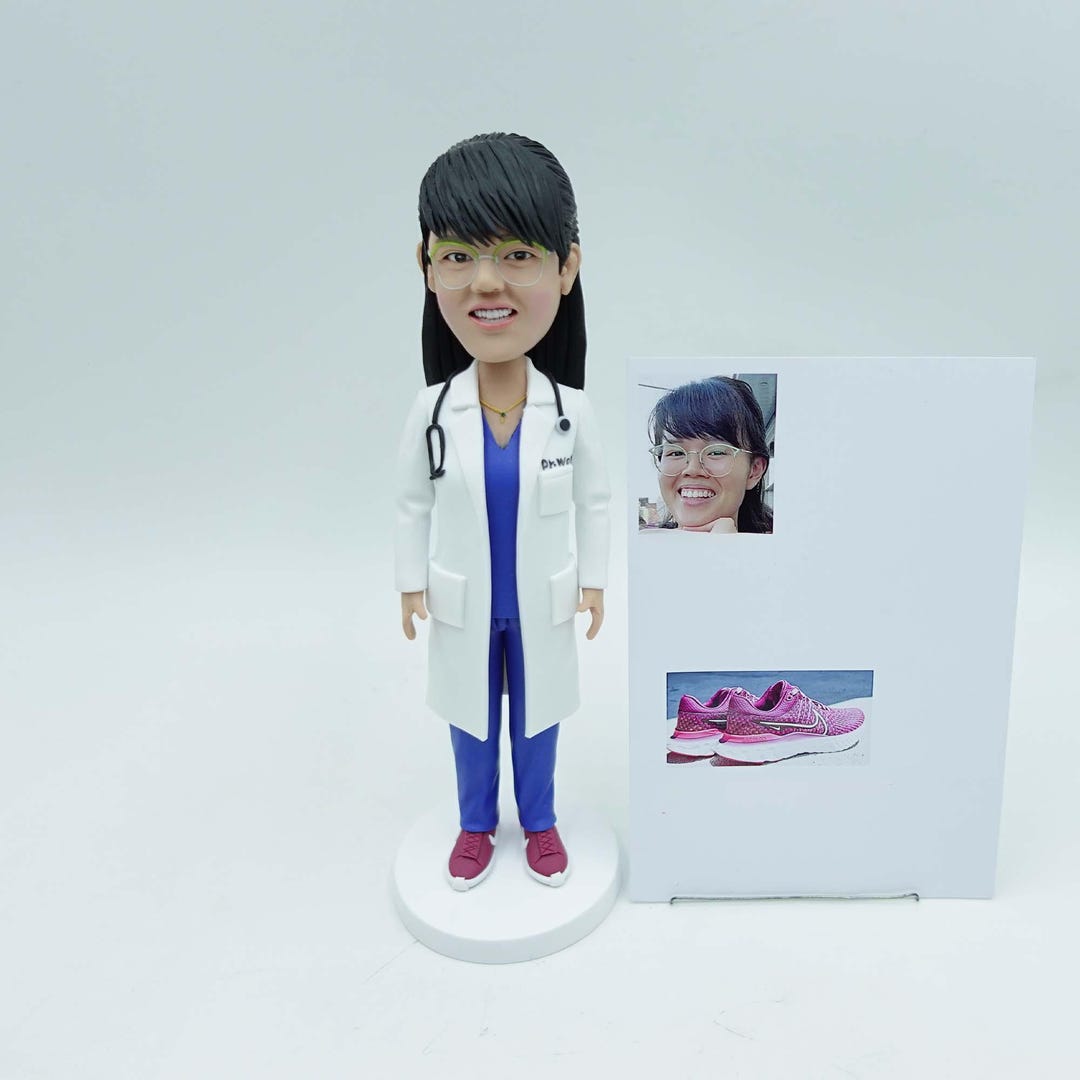 Custom Clay Doctor Bobblehead: Personalized Medical Gift - Etsy