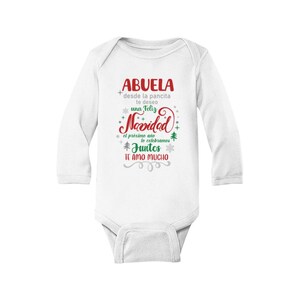 Body Feliz Navidad Abuela