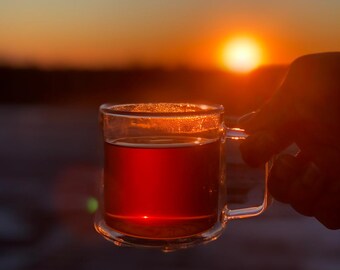 Rooibos Cocoa Spice Herbal Tea | Hand-blended Evening Tea (14 Bags)