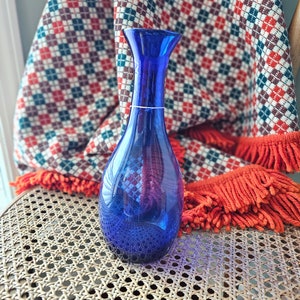 Cobalt Blue flower vase