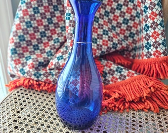 Cobalt Blue flower vase