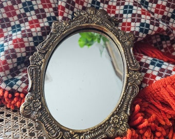 Vintage small Hollywood Regency Wall mirror