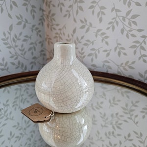 Vintage pottery bud vase
