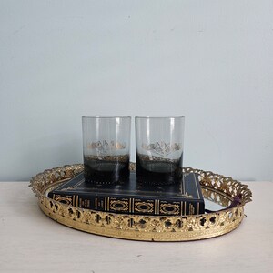 Vintage Low Ball Whiskey glasses