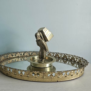 Vintage Brass Ashtray