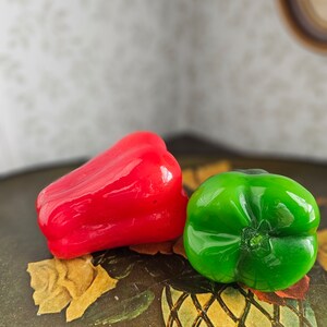Vintage glass peppers
