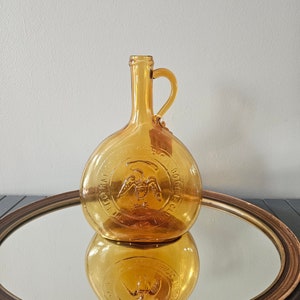 Vintage 1969 FOHBC amber Glass bottle