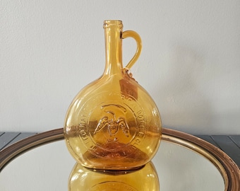 Vintage 1969 FOHBC amber Glass bottle