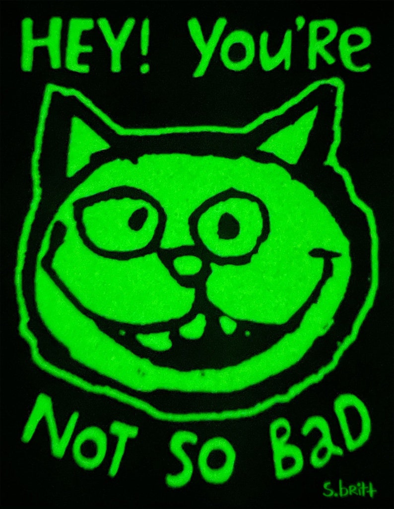 Hey You're Not So Bad 2.75 Vinyl Stickers image 3