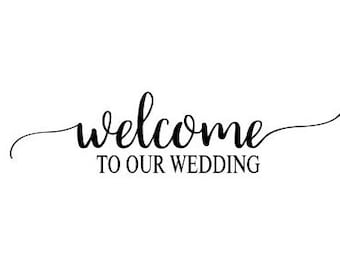 Download Welcome Wedding Svg Etsy