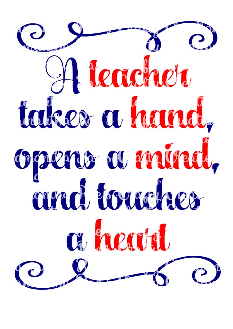 Download Teacher SVG PNG DFX Digital files Cricut Silhouette ...