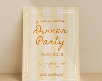 Uitnodiging etentje