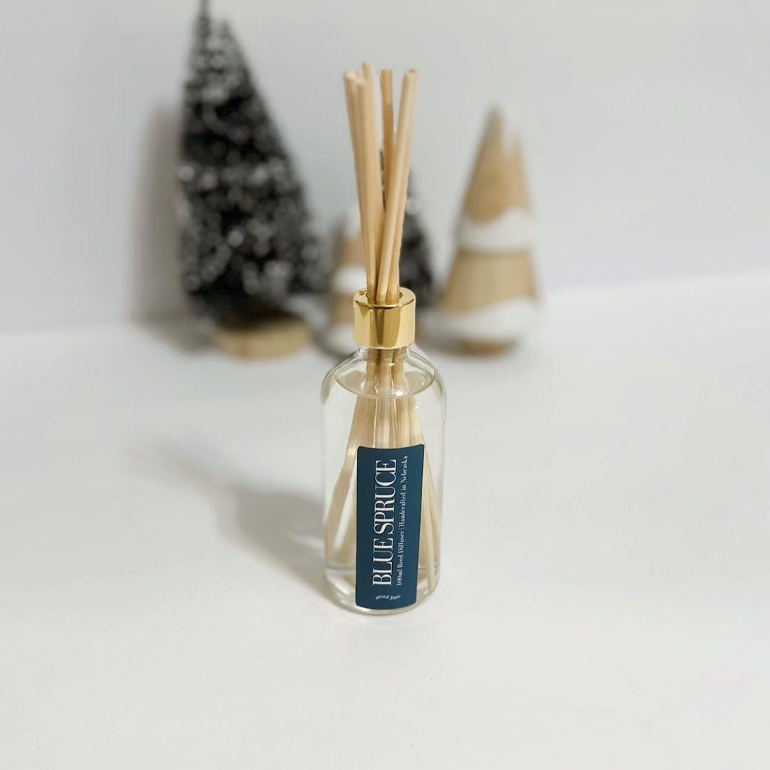 Spruce Tree Diffuser Blue Spruce Reed Diffuser - Etsy