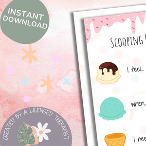 Kids&#39; I-Messages Worksheet | Teaching Emotional Communication | Printable Social Skills Activity for Children | I-Statements Worksheet