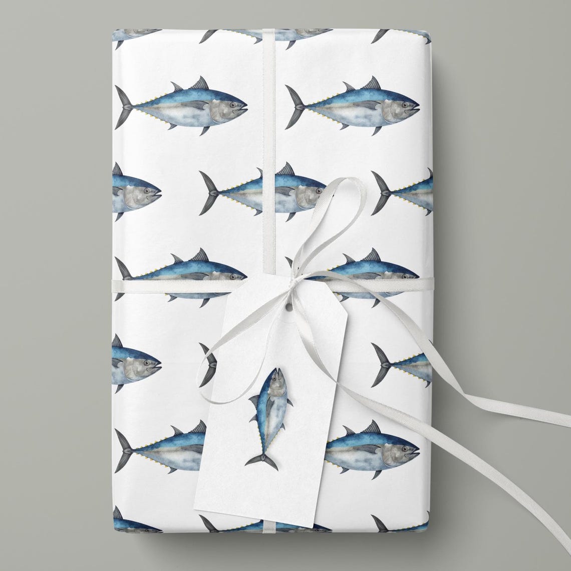 Tuna Fish Gift Tags Fishing Printable Gift and Favor Tags - Etsy Canada