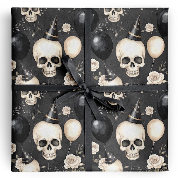 Fun 50th Birthday Wrapping Paper for Over The Hill Gifts for Her
