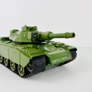 1982 GI Joe Mobat Army Tank Toy Vehicle, Vintage 1980s Hasbro G.I. Joe ARAH Collectible, Great Condition