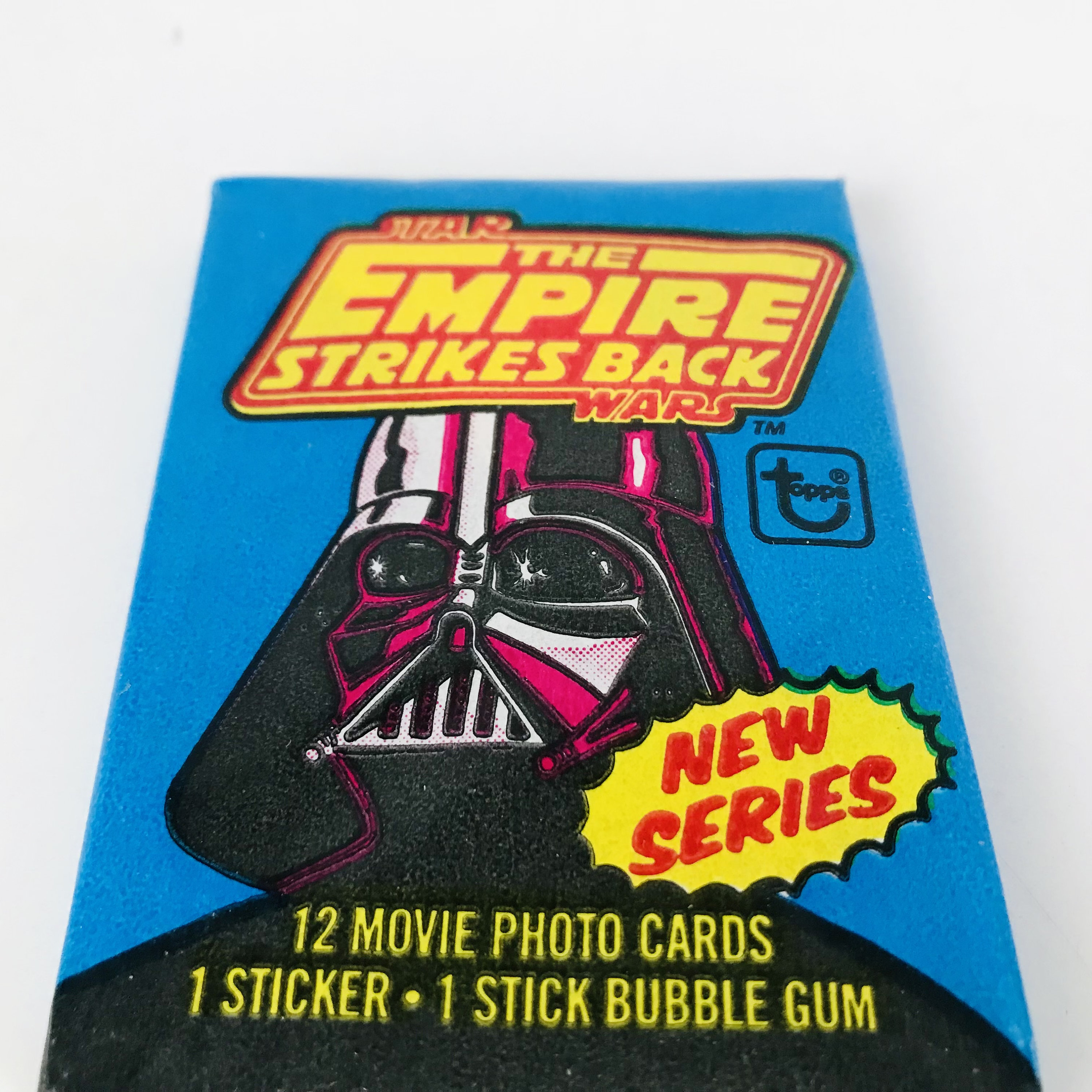 Unopened Wax Pack Vintage Nostalgia Darth Vader Sci Fi Nerd Gift Star Wars The Empire Strikes Back Trading Cards 1980 Topps Movie