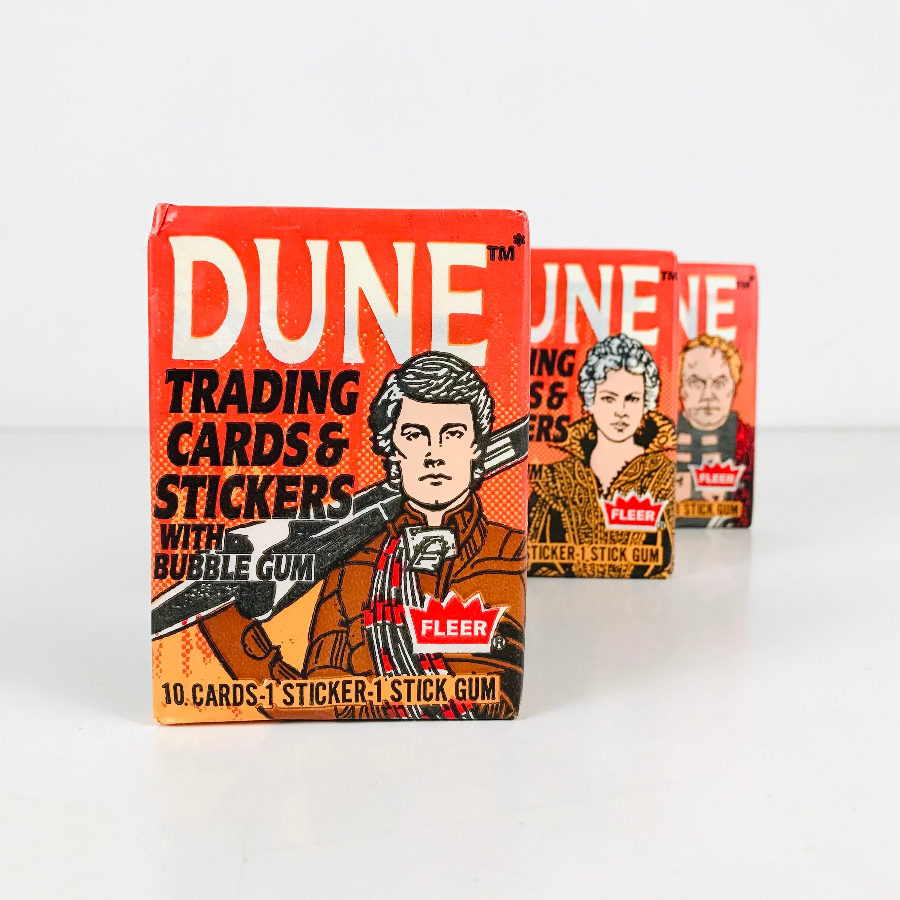 Vintage 1984 Dune Movie Trading Cards Frank Herbert Classic Sci-fi
