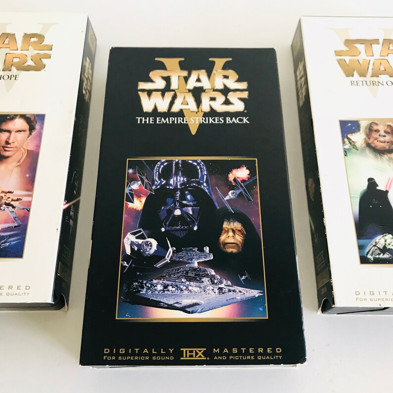 star wars trilogy vhs box set