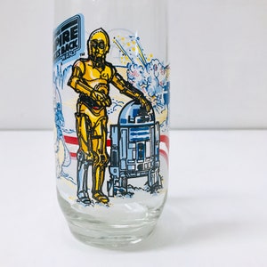 1980s Star Wars Burger King Coca Cola Glasses, CHOOSE YOUR FAVORITE, Vintage 1980 Empire Strikes Back Movie, Boba Fett Gifts image 5