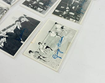 1964 Beatles Trading Cards 3rd Series Lot of 35, Vintage 1960s