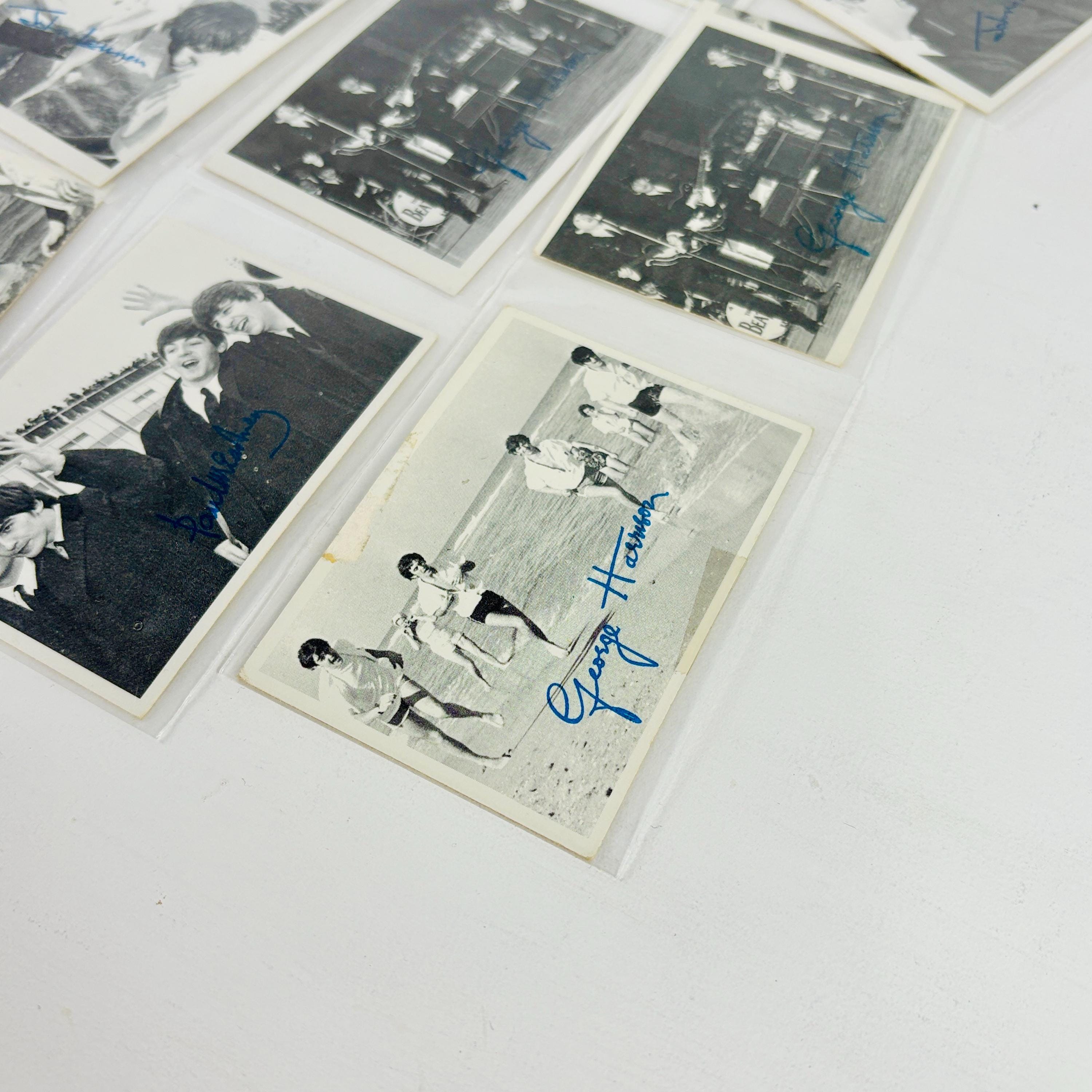 1964 Beatles Trading Cards 3rd Series Lot of 35, Vintage