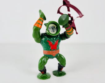 1980s He-man Masters of the Universe Grizzlor Action Figure Light