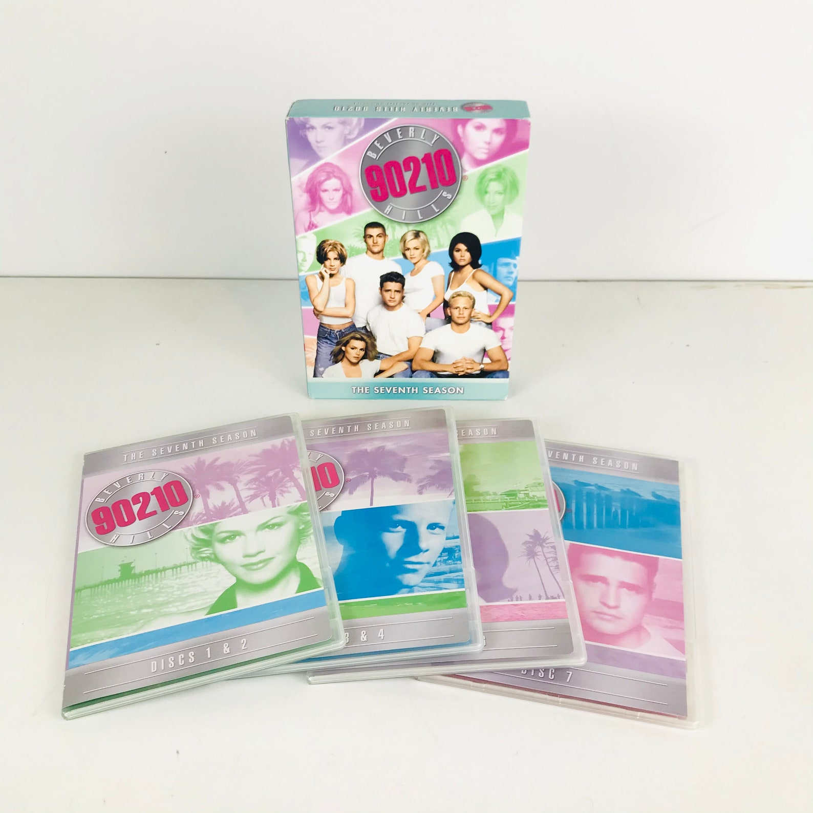 Beverly Hills 90210 Season 7 DVD Box Set 1990s Prime Time Etsy
