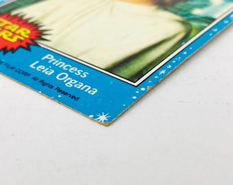 1977年 Topps スターウォーズ プリンセス レイア オーガナ