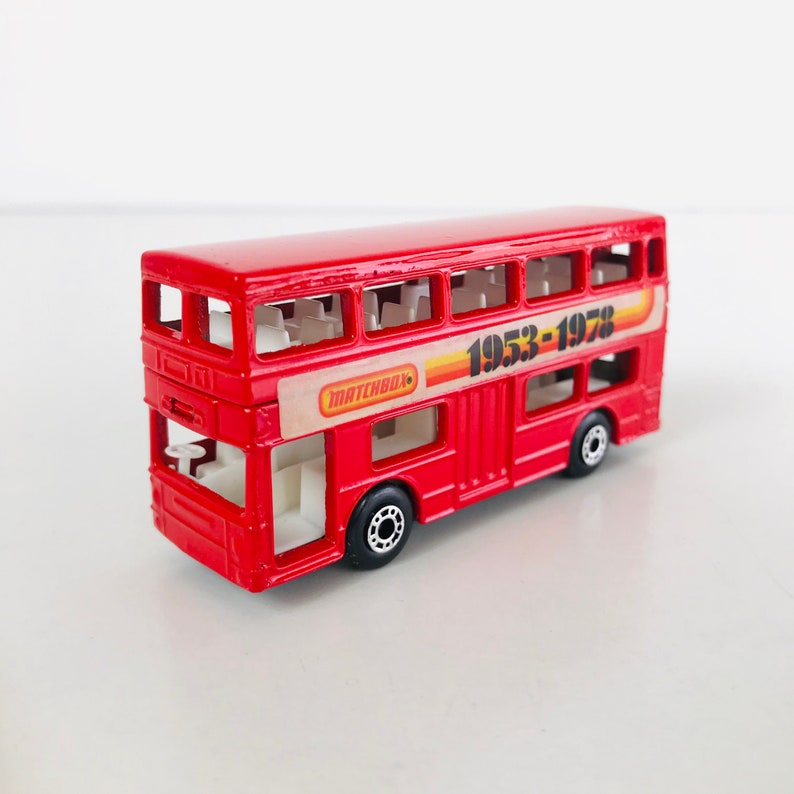 Vintage Matchbox Double Decker Bus Londoner UK Tour Bus | Etsy