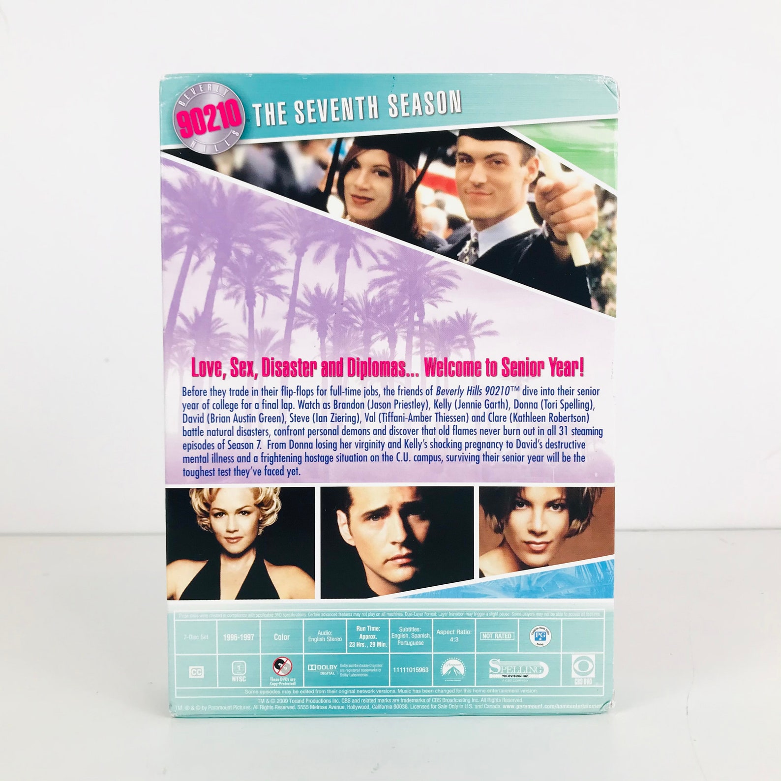 Beverly Hills 90210 Season 7 DVD Box Set 1990s Prime Time Etsy