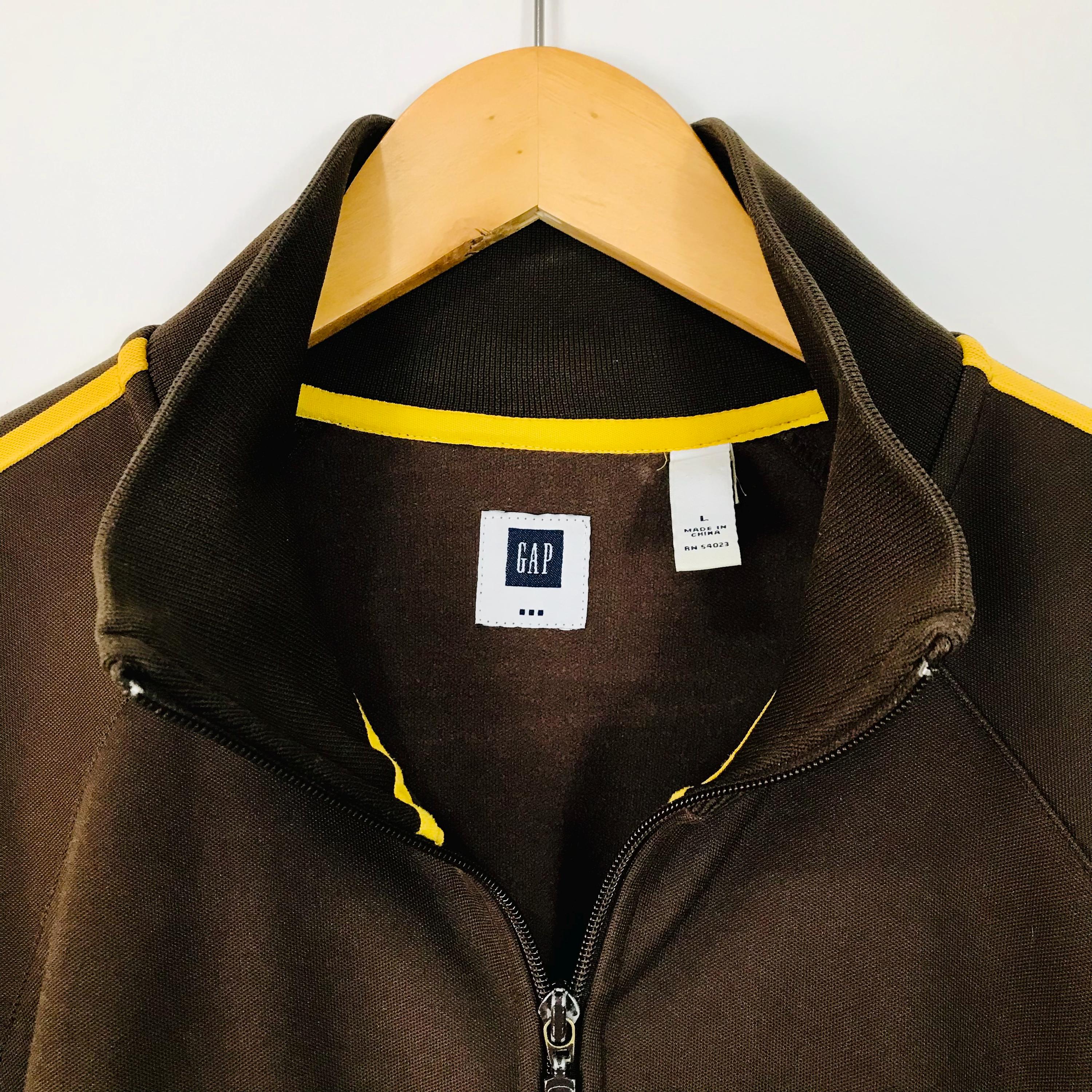 ジャケット・アウター 00s tech old GAP ski jacket yellow L Vintage Gap Jacket Mens Large Yellow 2000s Y2K Rain Coat