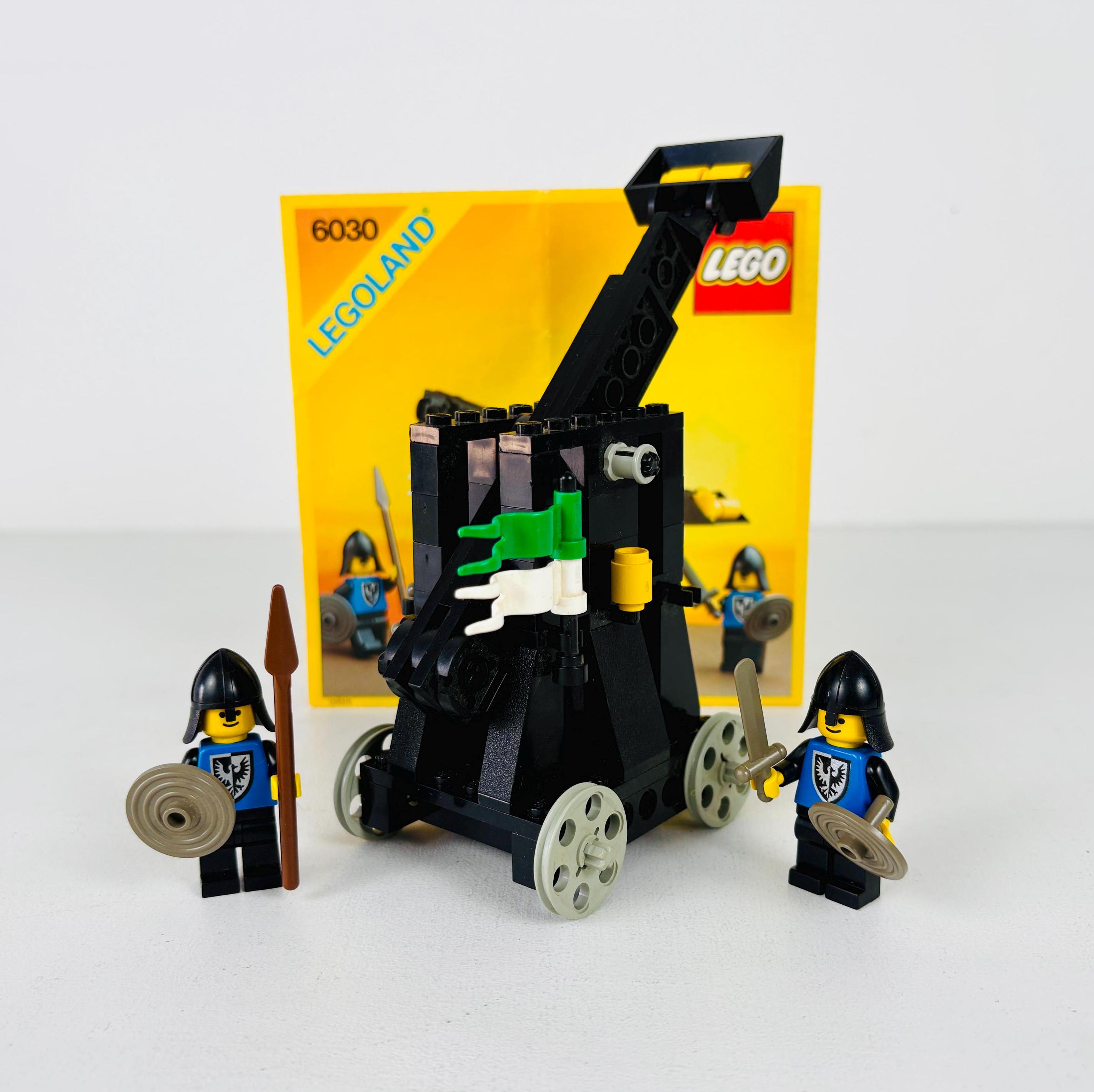 1984年 ニュージーランド セット 1984 Lego Castle Catapult Set With Instructions and Minifigures