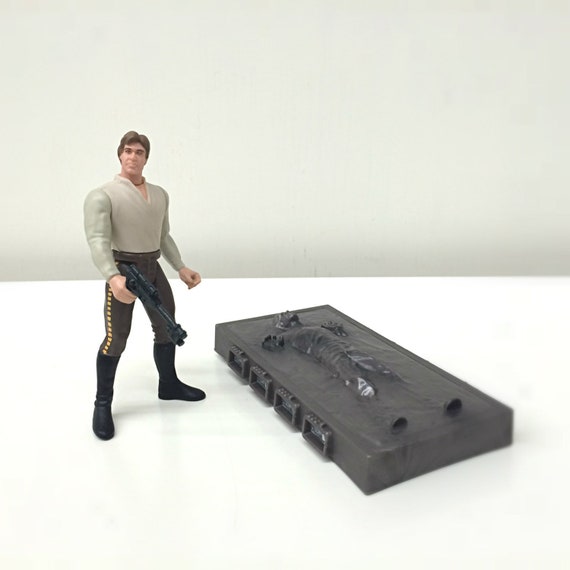 han solo carbonite vintage figure