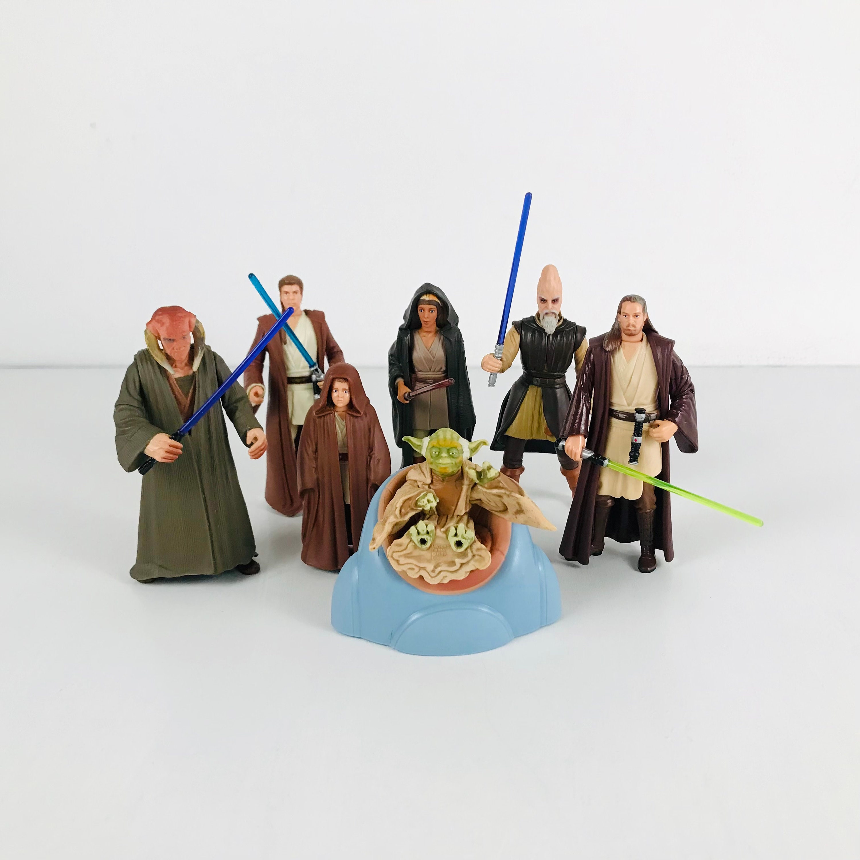 Star Wars Episode I: The Phantom Menace, Obi-Wan Kenobi (Jedi Duel) Action  Figure, 3.75 Inches