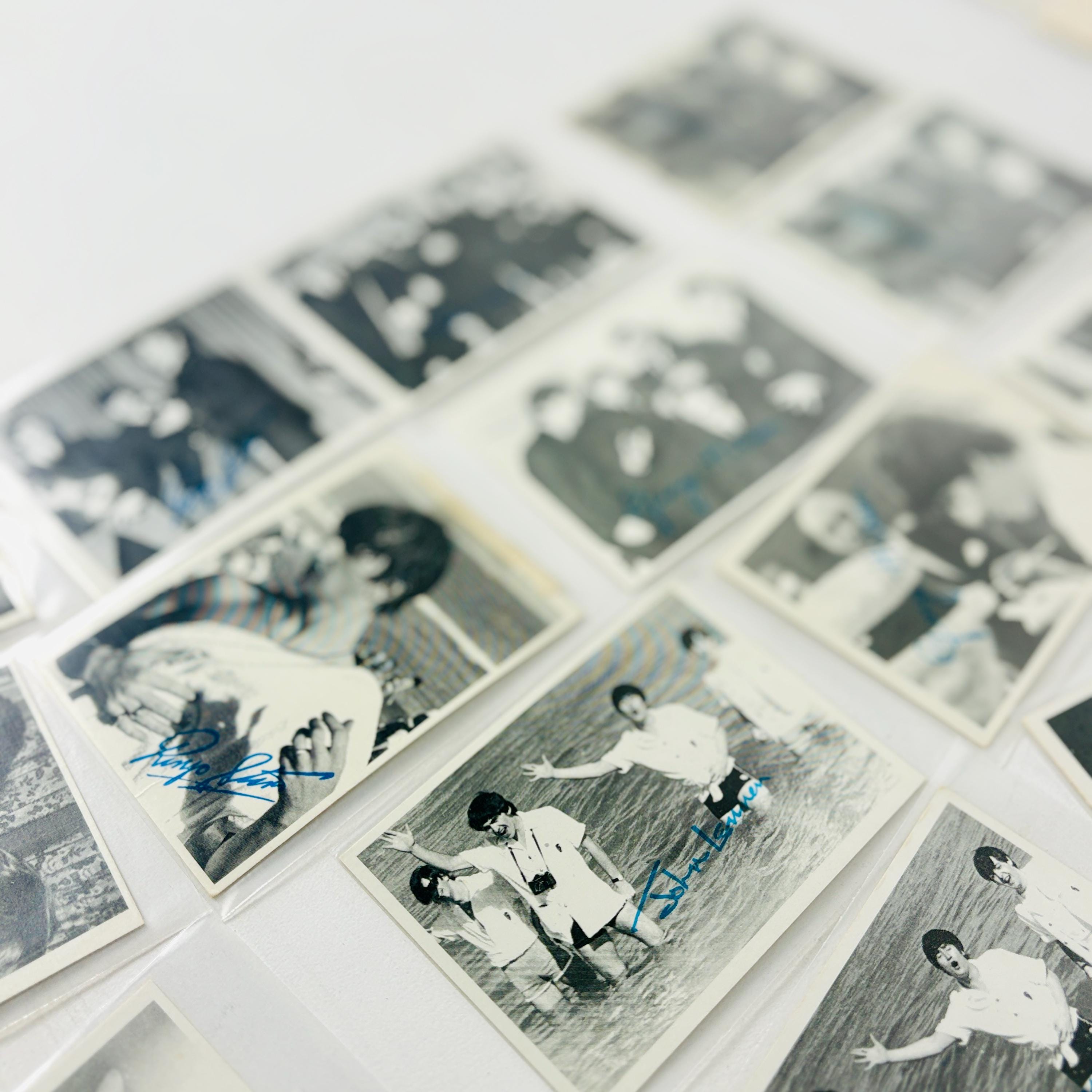1964 Beatles Trading Cards 3rd Series Lot of 35, Vintage
