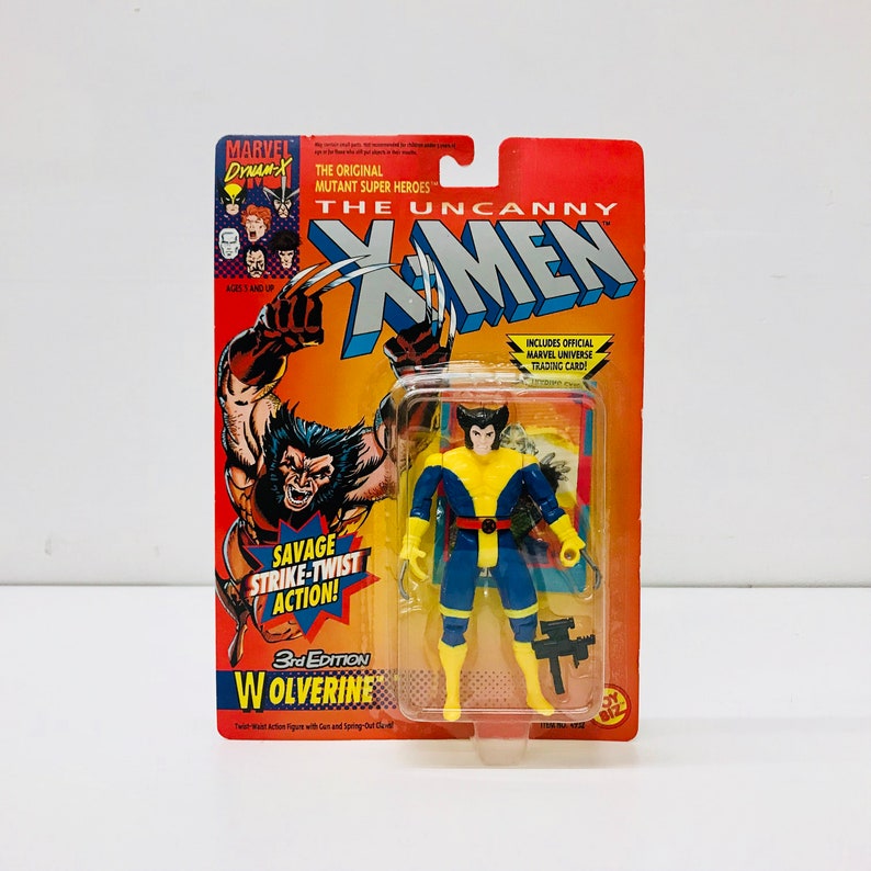 Marvel X-Men 3rd Edition Wolverine 1992 Figure
