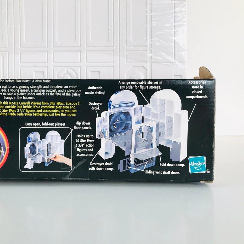 R2D2 Star Wars Action Figure Carrying Case Playset Vintage | Etsy