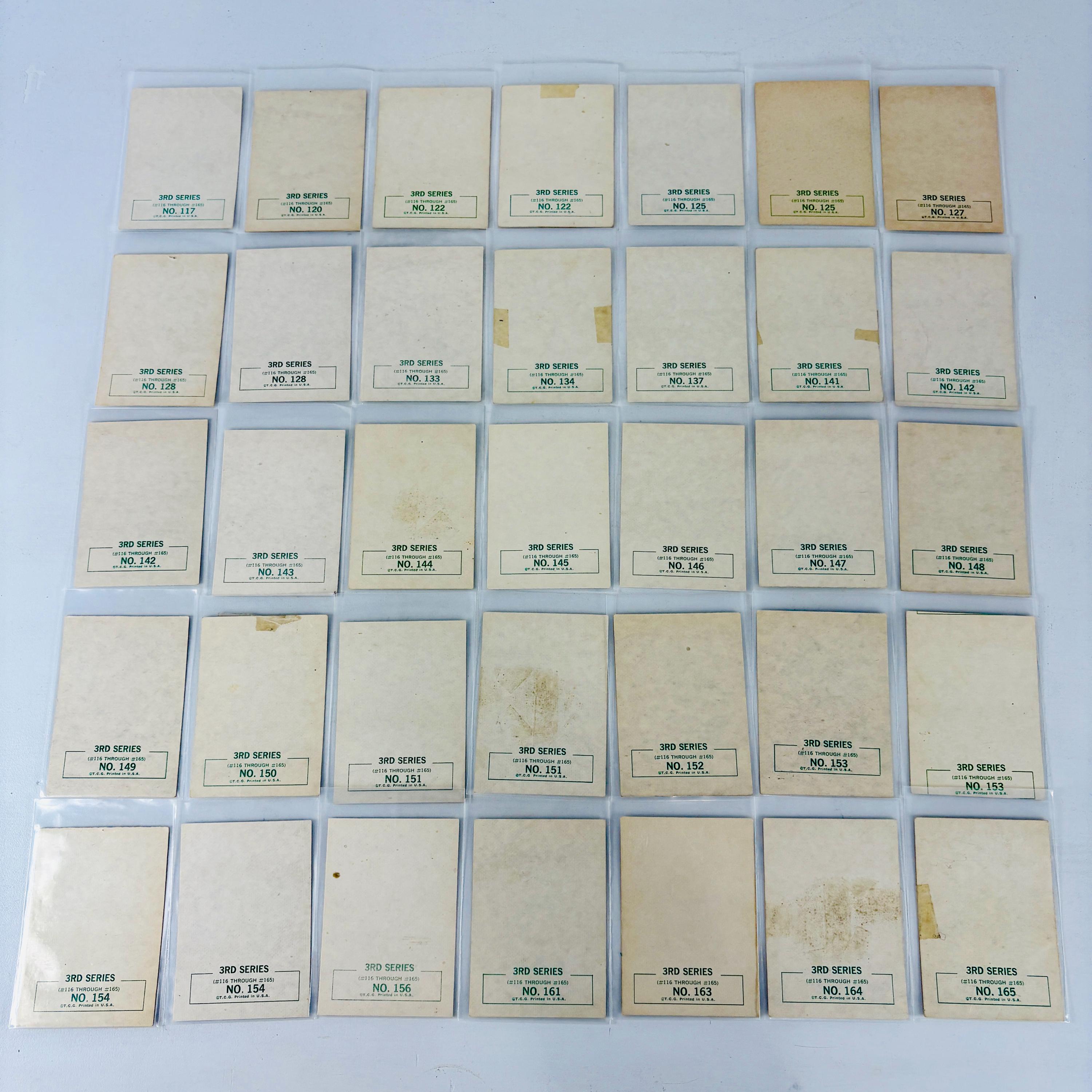 1964年製ビートルズ・トレーディングカード第3シリーズ 35枚セット