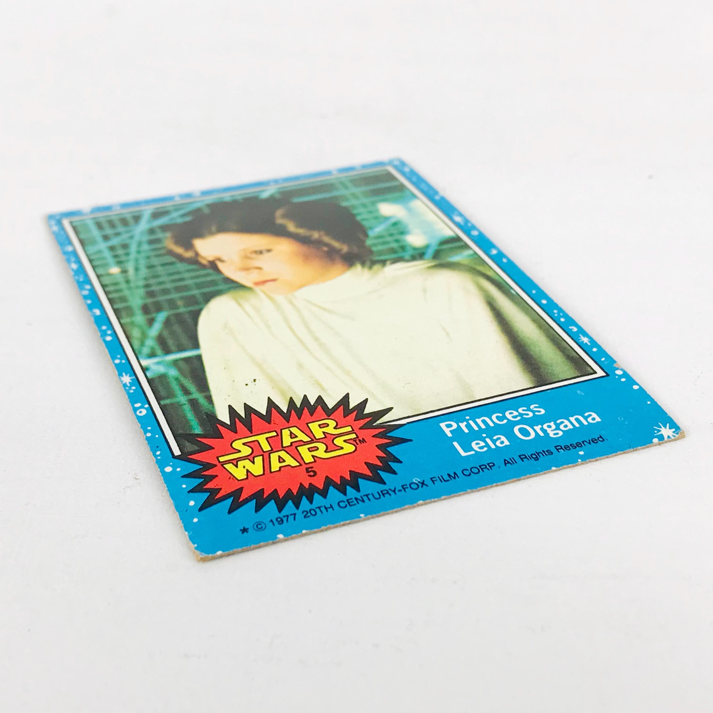 1977年 Topps スターウォーズ プリンセス レイア オーガナ