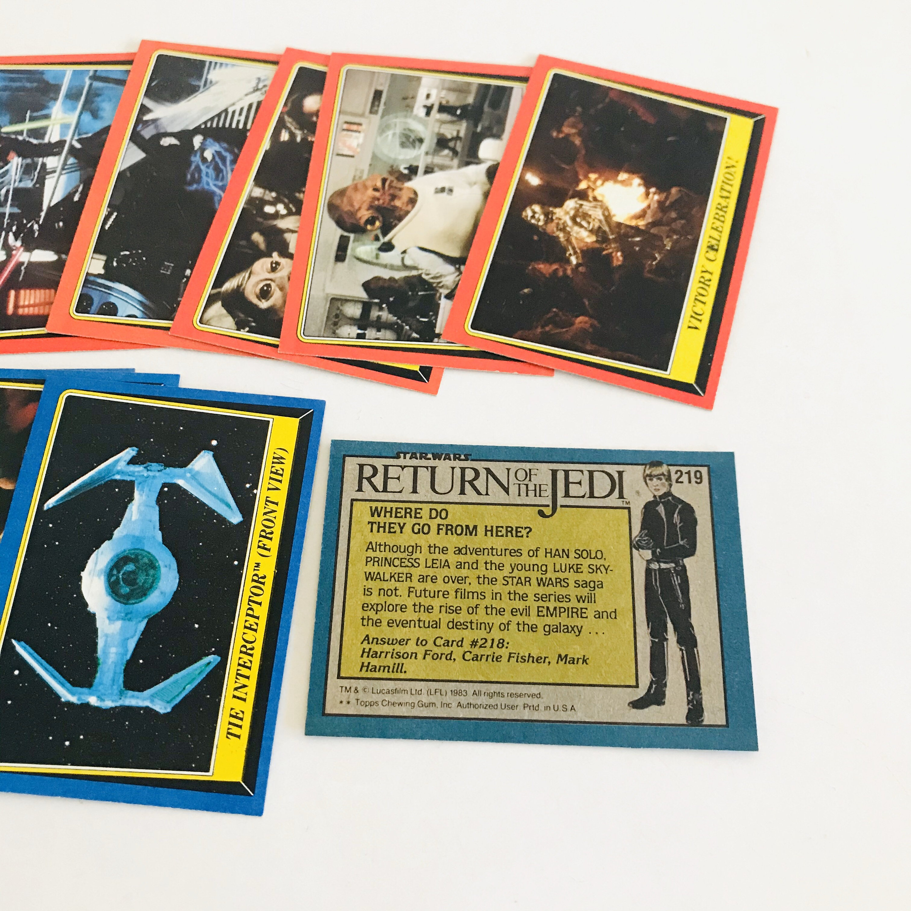 1977～1983 スターウォーズ カード＆ステッカー 30 枚セット