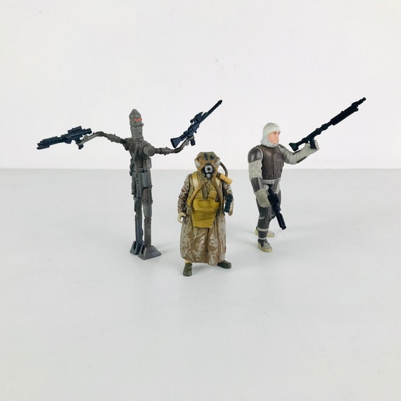 Star Wars Bounty Hunter Action Figures Lot With IG-88 Dengar