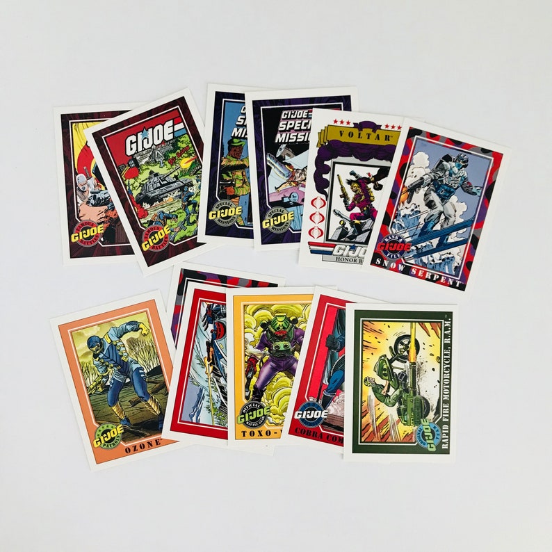 gi joe cards value