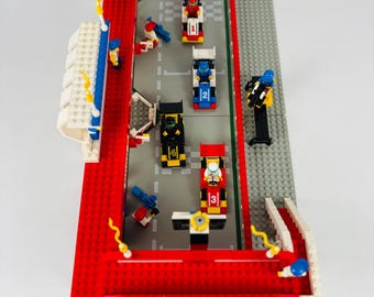1988 Lego Victory Lap Raceway #6395 Complete With Original Box