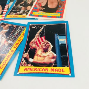 Vintage WWF Wrestling 1980s Trading Cards 1 Unopened Wax Pack, WWE Fathers Day Gift for Men, Hulk Hogan / Andre the Giant and More image 5