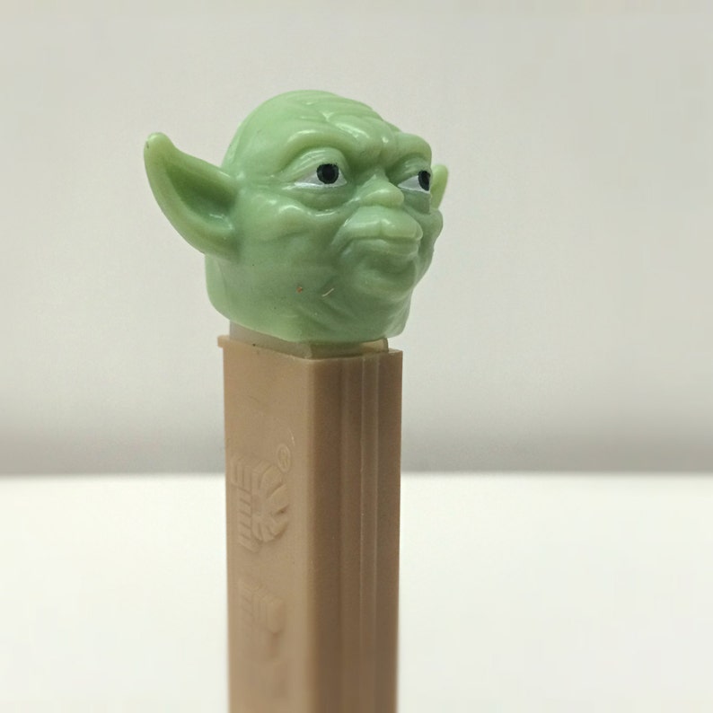 Vintage Star Wars Yoda Collectible Pez Dispenser Star Wars Etsy