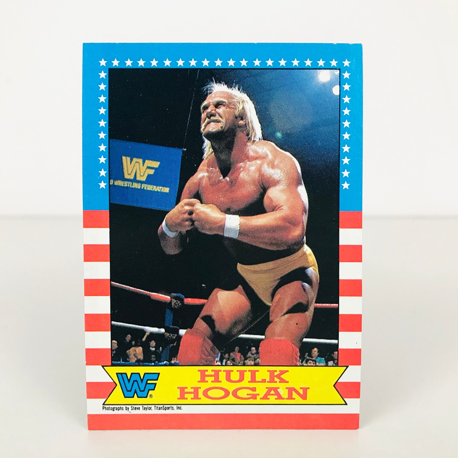 1987 WWF Wrestling Hulk Hogan Cards Vintage WWE / WWF Gifts Etsy