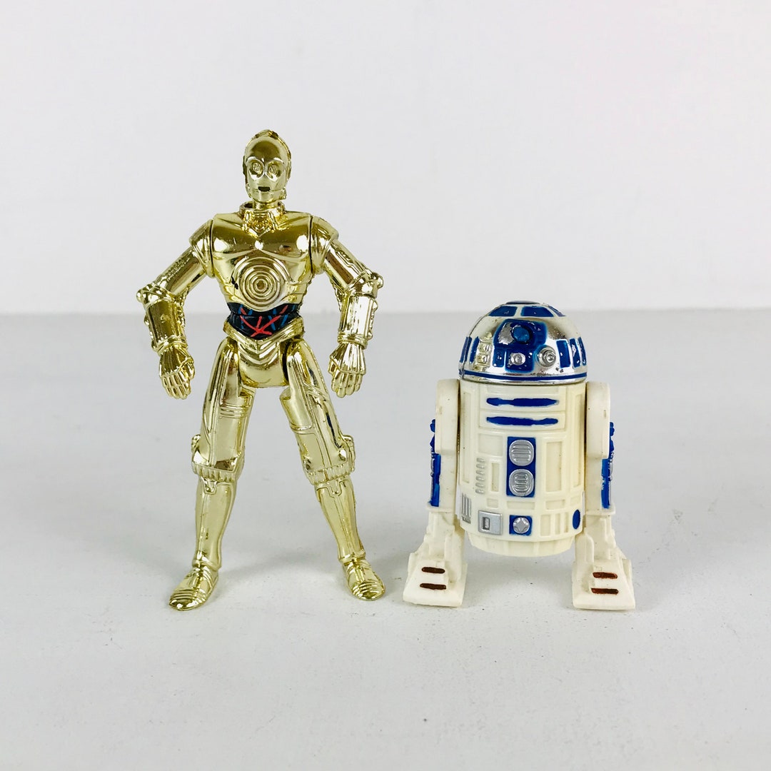 Tirelire Parlante Star Wars R2-D2 Et C-3PO - Vintage Occasion - Figurine Jouet